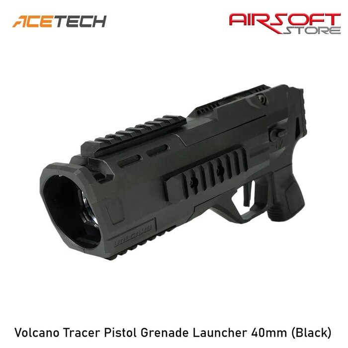ACETECH Volcano Tracer Pistol Grenade Launcher 40mm (Black)