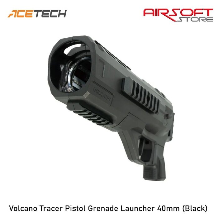 ACETECH Volcano Tracer Pistol Grenade Launcher 40mm (Black)