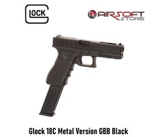 Glock 18C Metal Version GBB Black