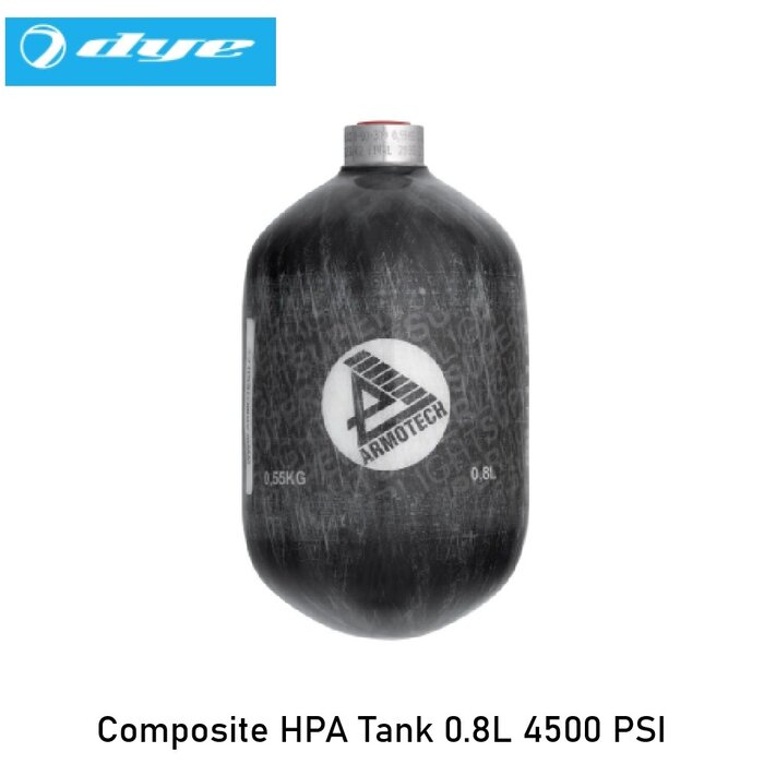 Armotech Composite HPA Tank 0.8L 4500 PSI