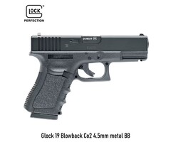 Glock Glock 19 Blowback Co2 4.5mm metal BB