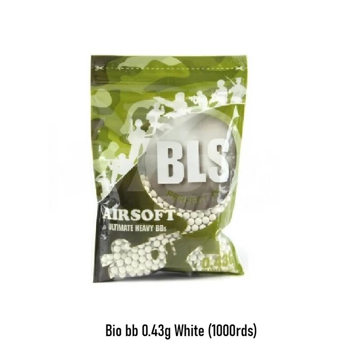 BLS Bio bb 0.43g White (1000rds)