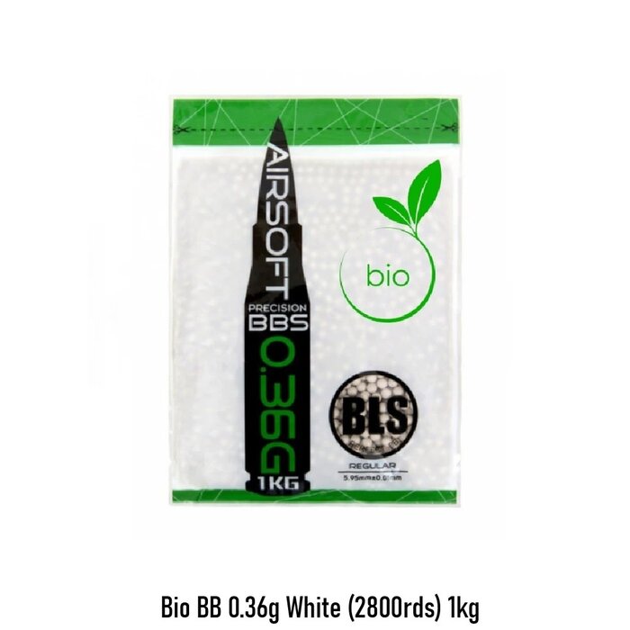 BLS Bio BB 0.36g White (2800rds) 1kg