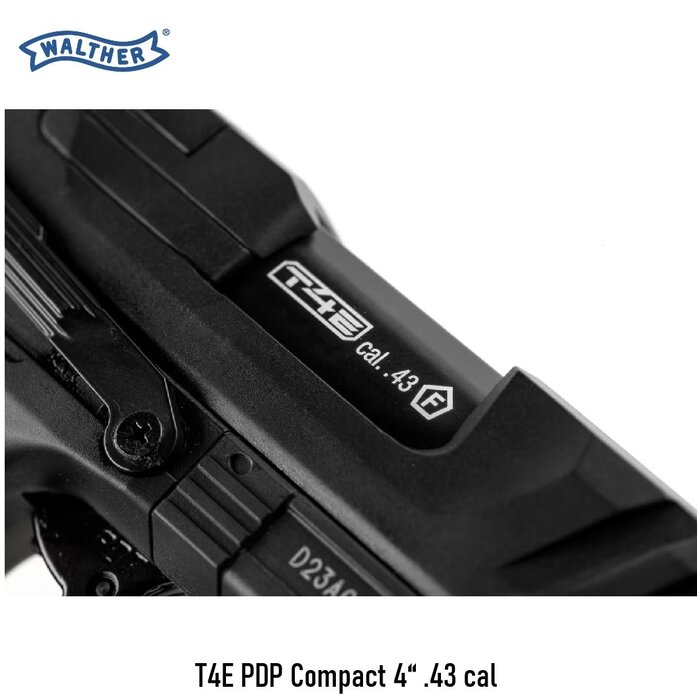 Walther T4E PDP Compact 4“ .43 cal