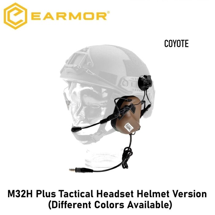 Earmor M32H Plus Tactical Headset Helmet Version