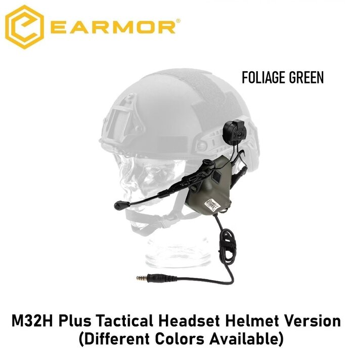 Earmor M32H Plus Tactical Headset Helmet Version