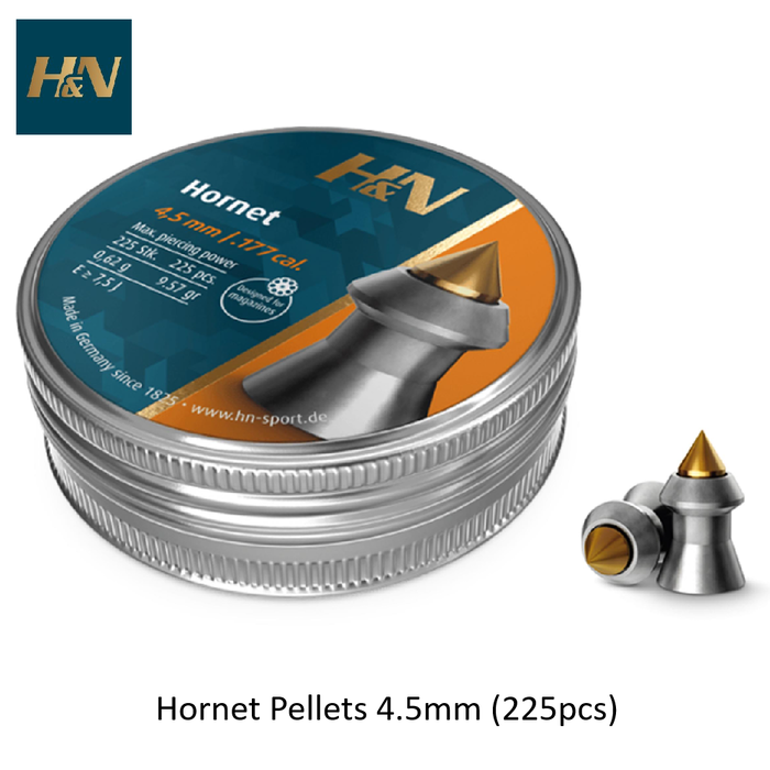H&N Hornet Pellets 4.5mm (225pcs)