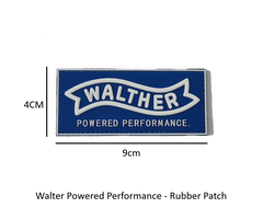 Walther Walter Powered Performance - Rubber Patch