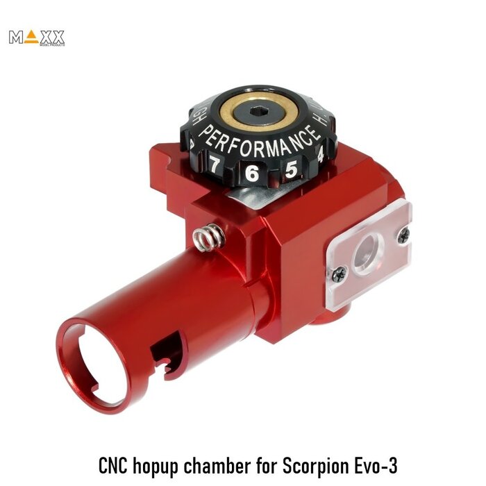 Maxx Model CNC hopup chamber for Scorpion Evo-3