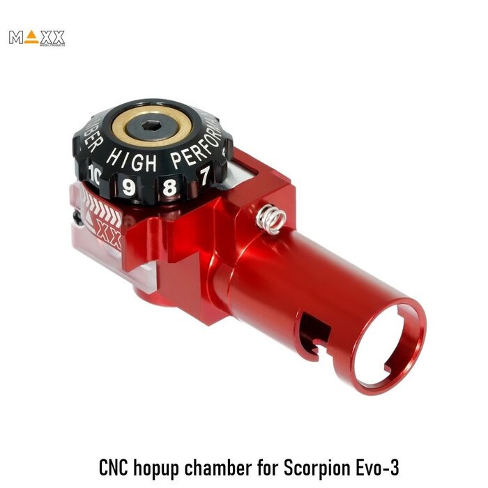 Maxx Model CNC hopup chamber for Scorpion Evo-3