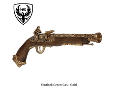 HFC Flintlock Green Gas - Gold (SHOW MODEL)