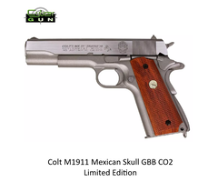 Cybergun Colt M1911 Mexican Skull GBB CO2 - Limited Edition