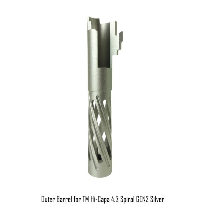 Royal Armory Outer Barrel for TM Hi-Capa 4.3 Spiral GEN2