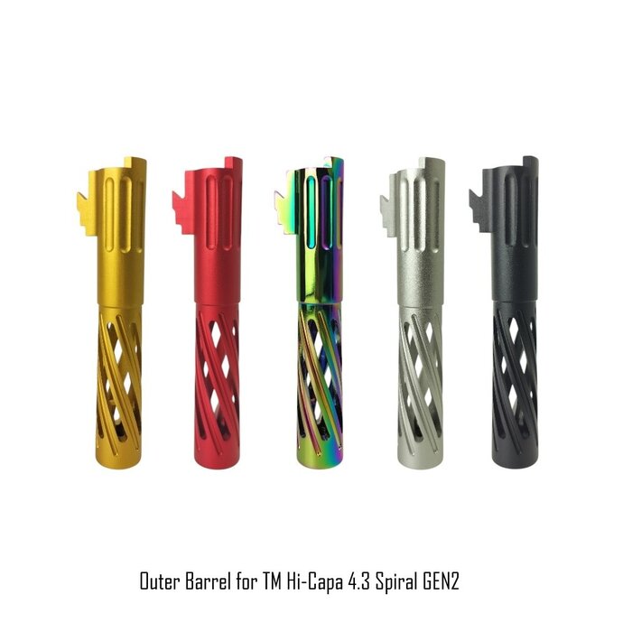 Royal Armory Outer Barrel for TM Hi-Capa 4.3 Spiral GEN2