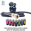 Mech Labs HPA NEXXUS REGULATOR FLOMAX WITH 39" BRAIDED AIRLINE