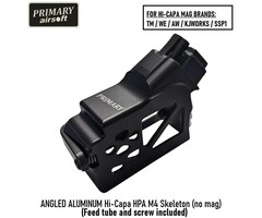 Primary Airsoft ANGLED ALUMINUM Hi-Capa HPA M4 Skeleton (no mag)