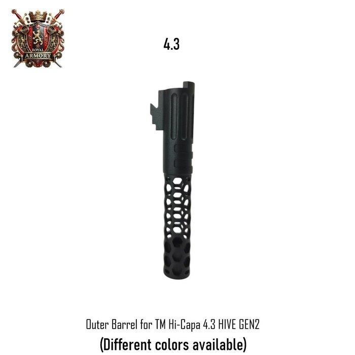 Royal Armory Outer Barrel for TM Hi-Capa 4.3 HIVE GEN2