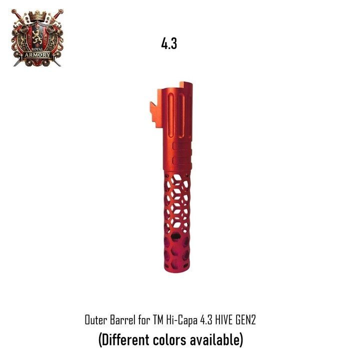 Royal Armory Outer Barrel for TM Hi-Capa 4.3 HIVE GEN2