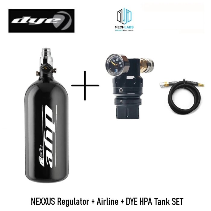 Nexxus Regulator + Dye TANK HPA SET