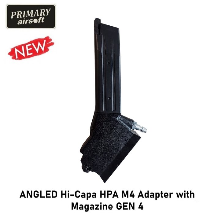 Primary Airsoft ANGLED Hi-Capa HPA M4 Adapter with Magazine GEN 4