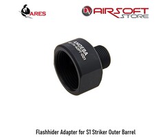 Ares Flashhider Adapter for S1 Striker Outer Barrel