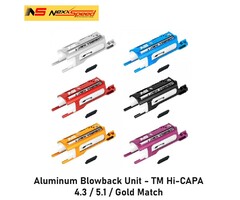 Nexxspeed Aluminum Blowback Unit - TM Hi-CAPA 4.3 / 5.1 / Gold Match