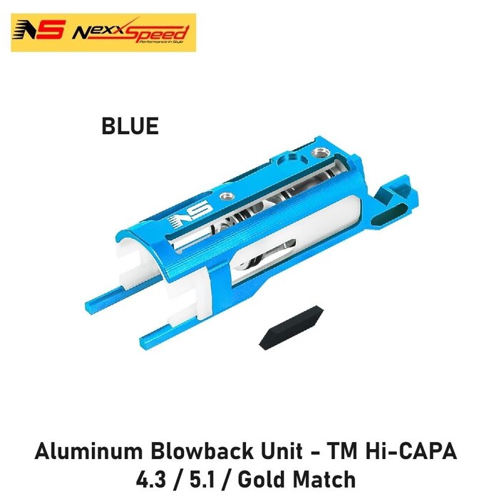 Nexxspeed Aluminum Blowback Unit - TM Hi-CAPA 4.3 / 5.1 / Gold Match