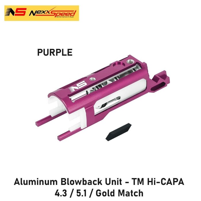 Nexxspeed Aluminum Blowback Unit - TM Hi-CAPA 4.3 / 5.1 / Gold Match