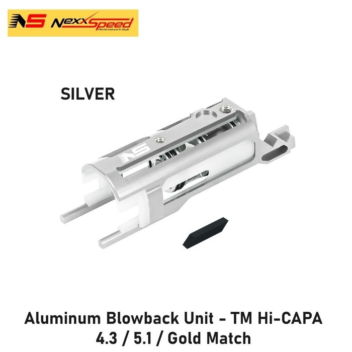 Nexxspeed Aluminum Blowback Unit - TM Hi-CAPA 4.3 / 5.1 / Gold Match