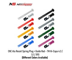 Nexxspeed CNC Alu Recoil Spring Plug + Guide Rod - TM Hi-Capa 4.3 / 5.1 / 1911