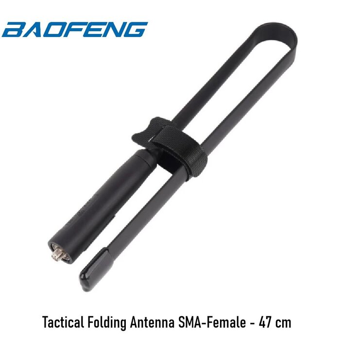 Baofeng Tactical Folding Antenna SMA-Female - 47 cm