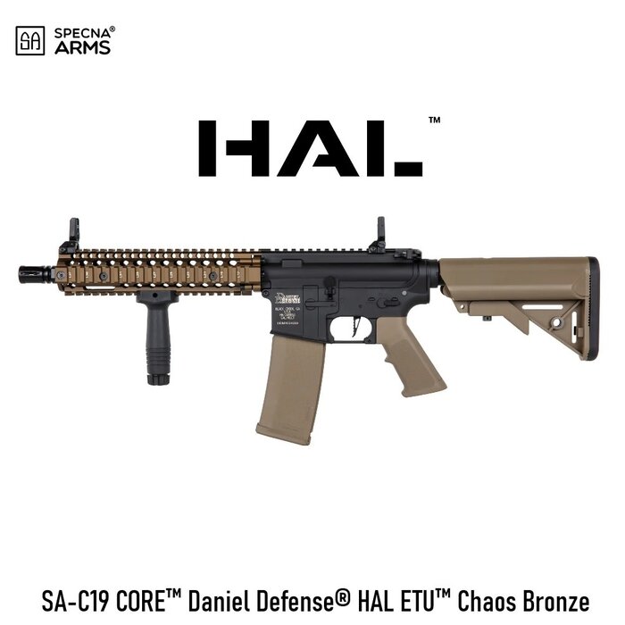 Specna Arms SA-C19 CORE™ Daniel Defense® HAL ETU™ Chaos Bronze