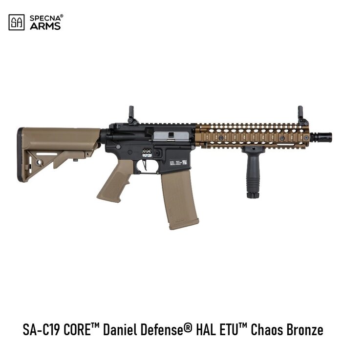 Specna Arms SA-C19 CORE™ Daniel Defense® HAL ETU™ Chaos Bronze