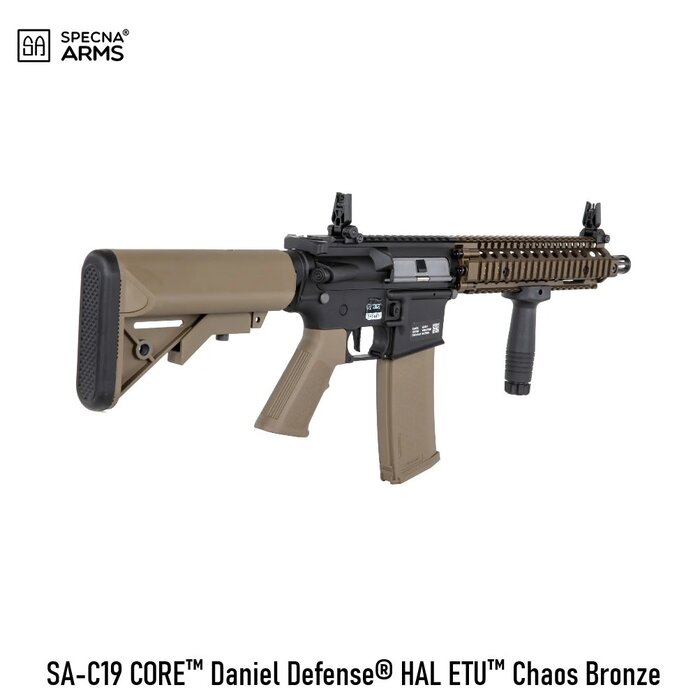 Specna Arms SA-C19 CORE™ Daniel Defense® HAL ETU™ Chaos Bronze