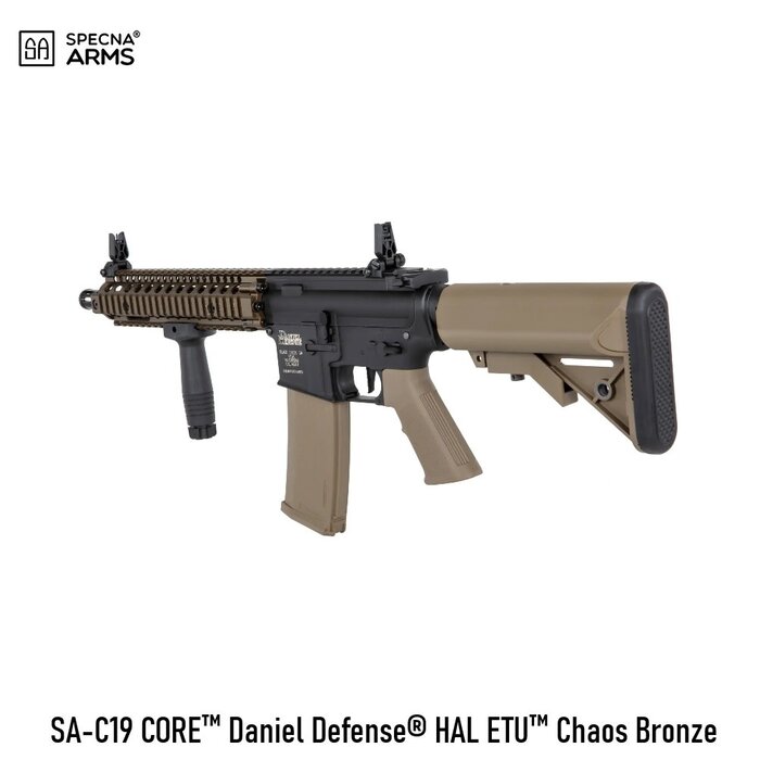 Specna Arms SA-C19 CORE™ Daniel Defense® HAL ETU™ Chaos Bronze