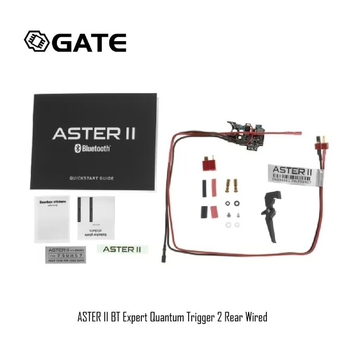 Gate ASTER II BT Expert Quantum Trigger 2 Rear Wired
