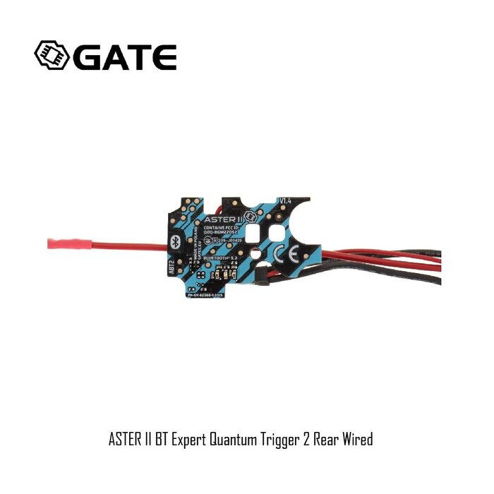 Gate ASTER II BT Expert Quantum Trigger 2 Rear Wired