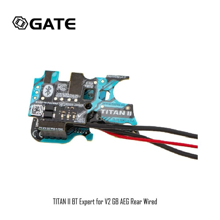 Gate TITAN II BT Expert for V2 GB AEG Rear Wired