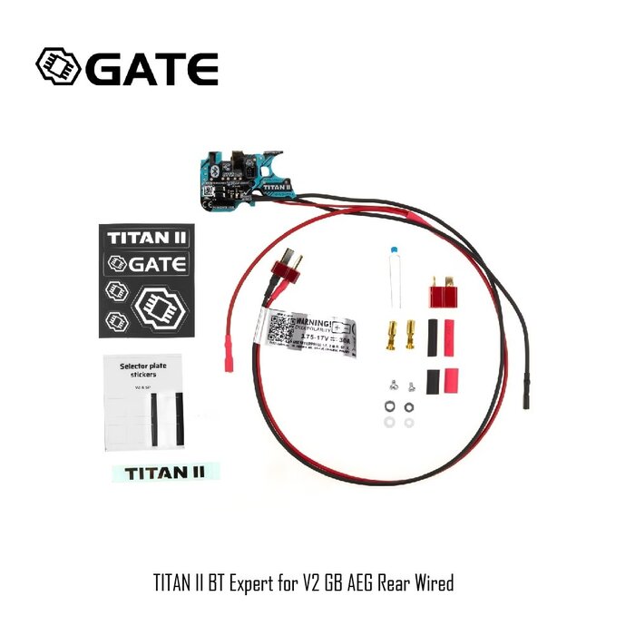 Gate TITAN II BT Expert for V2 GB AEG Rear Wired