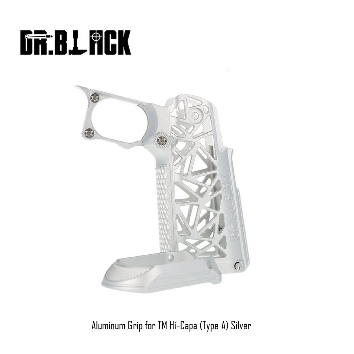 DR BLACK Aluminum Grip for TM Hi-Capa (Type A)