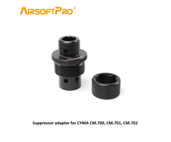 AirsoftPro Suppressor adapter for CYMA CM.700, CM.701, CM.702