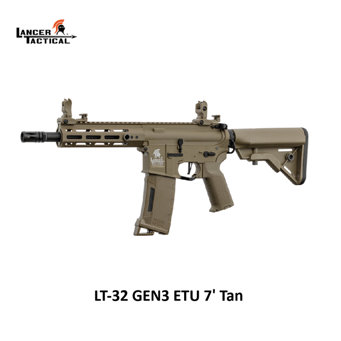 Lancer Tactical LT-32 GEN3 ETU 7' Tan