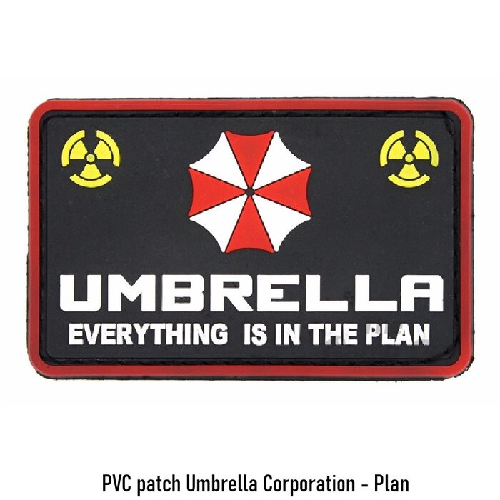 PVC patch Umbrella Corporation - Plan