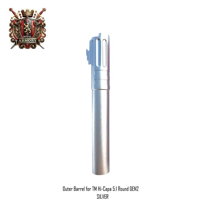 Royal Armory Outer Barrel for TM Hi-Capa 5.1 Round GEN2