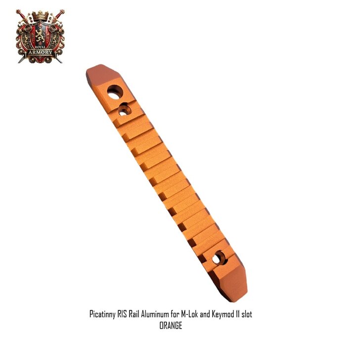 Royal Armory Picatinny RIS Rail Aluminum for M-Lok and Keymod 11 slot