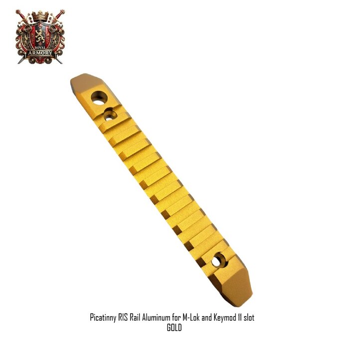 Royal Armory Picatinny RIS Rail Aluminum for M-Lok and Keymod 11 slot