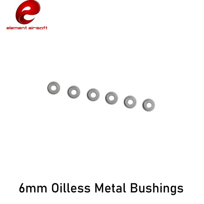 Element 6mm Oilless Metal Bushings