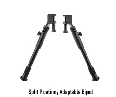 BO Split Picatinny Adaptable Bipod