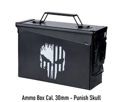 Fosco Industries Ammo Box Cal. 30mm - Punish Skull