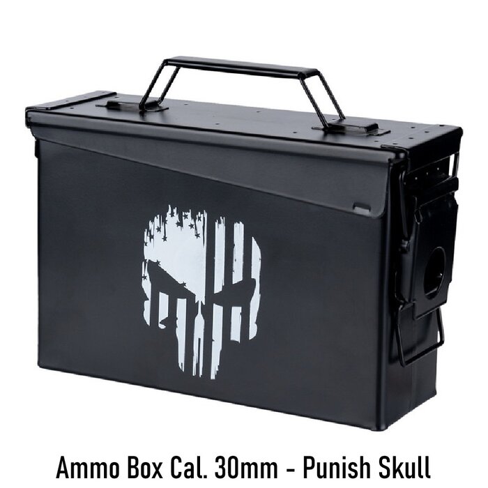 Fosco Industries Ammo Box Cal. 30mm - Punish Skull